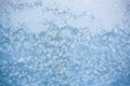 Background, wallpaper, frost patterns on glass Royalty Free Stock Photo