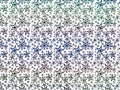 A background or wallpaper made of Colorful hologram stars