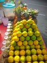 Mosambi Juice Vendor Royalty Free Stock Photo