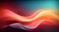 Background Wallpaper, Stylish Soft Curved Lines, Abstract Background, Colorful, Horizontal Royalty Free Stock Photo