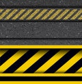 Background with warning stripes Royalty Free Stock Photo