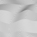 Background wavy lines abstract pattern vector wavy surface texture lines