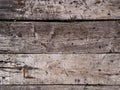 Background with weathered old rough aged texture of wood plate Royalty Free Stock Photo