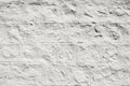 Background of white cracked plaster on an old wall Royalty Free Stock Photo