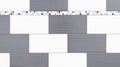 Background white grey ceramic bathroom wall tile seamless pattern modern style Royalty Free Stock Photo