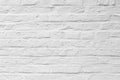 Background of white painted brick wall Royalty Free Stock Photo