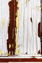 White peelin paint Royalty Free Stock Photo