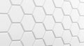 Background white polygon hexagon abstract template empty design graphic