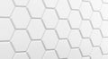 Background white polygon hexagon abstract template empty design graphic