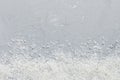 Background from white sea salt. Coarse rock salt texture witth copy space