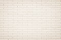 Background of wide cream brick wall texture. Old brown brick wall concrete or stone wall textured, wallpaper limestone abstract Royalty Free Stock Photo