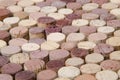 Background of wine corks Royalty Free Stock Photo