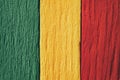 Background wood green, yellow, red old retro vintage style, rasta reggae flag Royalty Free Stock Photo