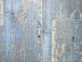 Background from wooden boards in blue paint. Vintage wall. Wood. Uneven surface Royalty Free Stock Photo