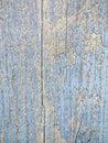 Background from wooden boards in blue paint. Vintage wall. Wood. Uneven surface Royalty Free Stock Photo