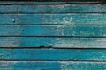 Background of wooden boards of green color