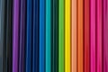 Background of wooden colorful pencils of different colours.