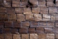 Background.wooden mosaic