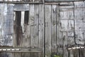 Background of wooden old doors made of planks