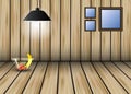 Background of wooden planks with a bowl of fruit