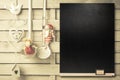 Background for writing the Christmas menu Royalty Free Stock Photo