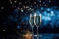 Background year drink party wine holiday alcohol festive celebrate champagne christmas Royalty Free Stock Photo