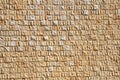 Background from yellow brick wall Royalty Free Stock Photo