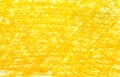 Background yellow crayon drawing