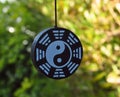 Background with ying yang symbol - Zen garden