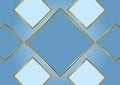 BackgroundLuxury Light blue with beautiful shiny gold elements Royalty Free Stock Photo
