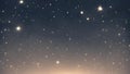 Realistic illustration of a night sky background with shining stars through the wallpaper camera angle is facing ai generated Royalty Free Stock Photo