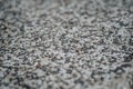 Background of a lot of stones close-up with focus in the center Royalty Free Stock Photo