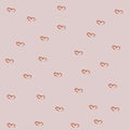 Background seamless pattern heart love red valentine texture pink abstract wallpaper design white illustration seamless art card d Royalty Free Stock Photo