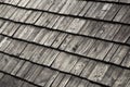 Backgrouund Of Traditional Wooden Roof Tiles