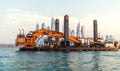 Backhoe Dredger in Dubai, UAE