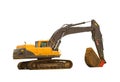 Backhoe - Isolated Royalty Free Stock Photo