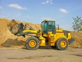 Backhoe loader Royalty Free Stock Photo