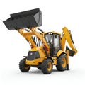 Backhoe Loader Machine Royalty Free Stock Photo