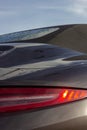 backlight details of german sportscar body work