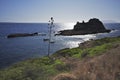 Island of Levanzo: Cluster of rock Faraglione. West Sicily. South Italy