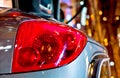 Backlights of a modern car Royalty Free Stock Photo