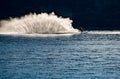 Slalom Water Ski Action Royalty Free Stock Photo