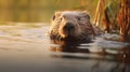 Backlit Photography: Capturing The Majestic Beaver In Soft Light