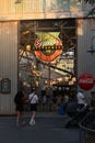 Backlot Express Restaurant Entrance at Hollywood Studios Royalty Free Stock Photo