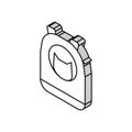 backpack for cat carrying isometric icon vector illustration Royalty Free Stock Photo