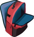 Backpack with multiple pockets