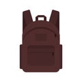 Backpack traveler marching student briefcase.