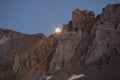 Backpacking around Blue Lakes in Colorado`s San Juan Mountains