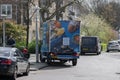 Backside AH Truck At Amsterdam The Netherlands 30-3-2023