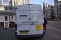 Backside Brinks Company Van At Amsterdam The Netherlands 8-2-2022
